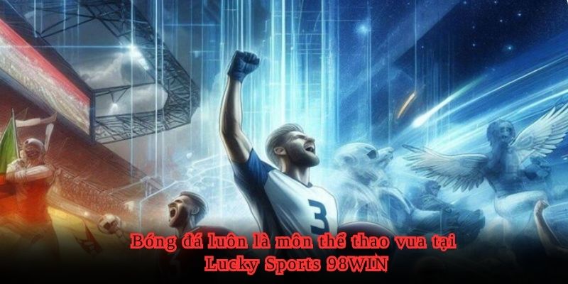 Bóng đá luôn là môn thể thao vua tại Lucky Sports 98WIN